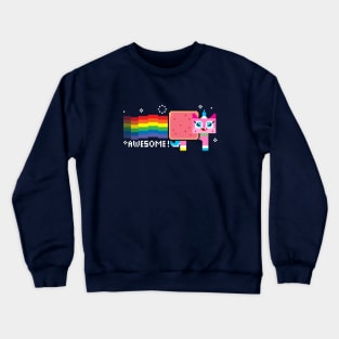 Awesome NyanKitty Crewneck Sweatshirt